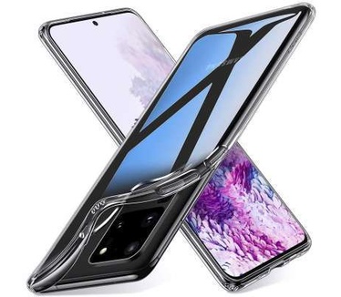 qMust Samsung Galaxy S20 Ultra Flexibel Hoesje Transparant