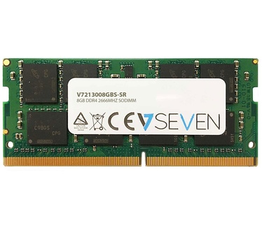 V7 8GB DDR4 PC4-21300 - 2666MHZ 1.2V SO DIMM Notebook Memory Module - V7213008GBS-SR