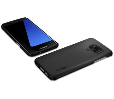 Spigen Thin Fit Samsung Galaxy S7 edge Case - Black