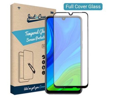 Just in Case Full Cover Tempered Glass Huawei P Smart 2020 Zwart