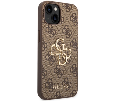 Guess 4G Metal Logo Back Case - Apple iPhone 14 (6.1") - Bruin Bruin