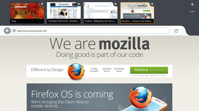 Firefox Metro