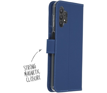 Accezz Wallet Softcase Bookcase Galaxy A32 (5G) - Donkerblauw (Galaxy A32 (5G)) Blauw