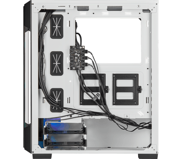 Corsair iCUE 220T RGB Tempered Glass Mid-Tower Smart Case Zwart
