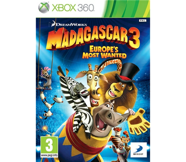 Madagascar 3: Europe's Most Wanted, Xbox 360