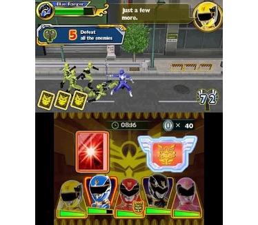 Power Rangers: Mega Force, 3DS