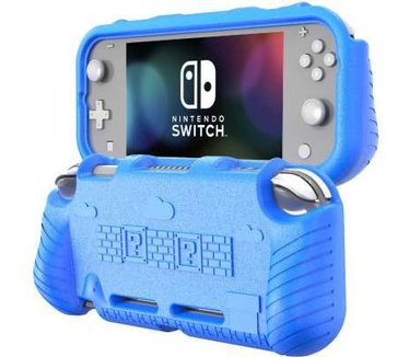 qMust Nintendo Switch Lite Protective Case - Blauw