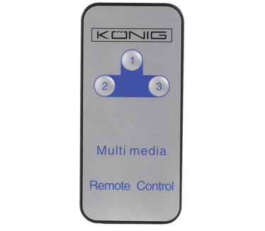 König 3 Poorts Switch naar HDMI omvormer (KN-HDMICON50)