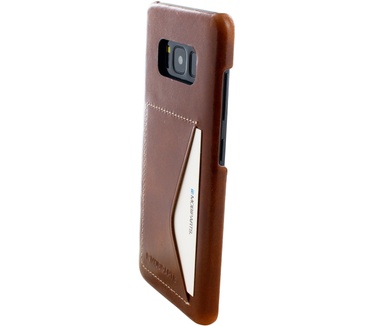 Mobiparts Excellent Backcover Samsung Galaxy S8 Oaked Cognac