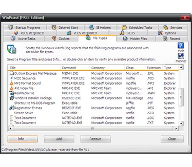 WinPatrol screenshot