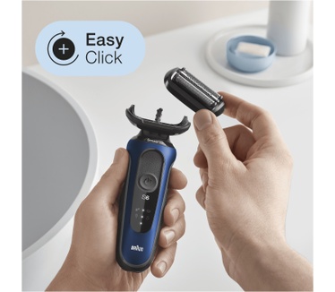 Braun Series 6 60-B1000s Elektrisch Scheerapparaat, Blauw