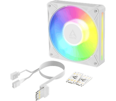 ARCTIC BioniX P12 A-RGB, 1-pack, Wit, 120mm