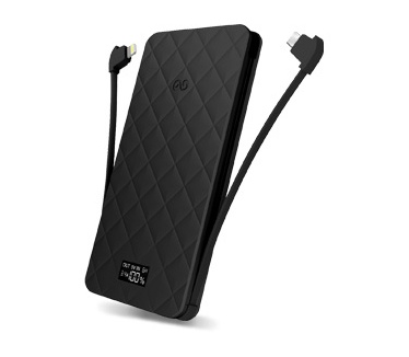 iWalk Trio 10,000mAh Powerbank Black