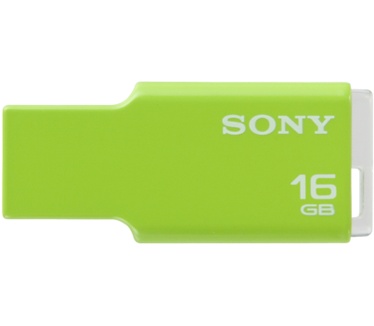 Sony Micro Vault Style 16GB Groen