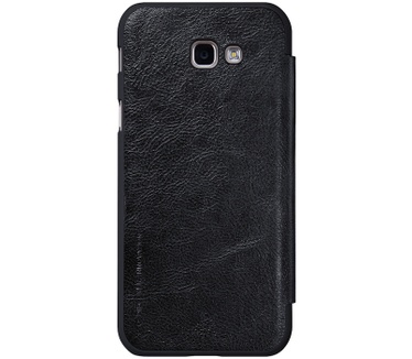 Nillkin Qin PU Leather Book Case Samsung Galaxy A3 (2017) - Zwart Zwart