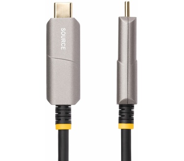 Startech.com 15,2m USB-C naar HDMI 2.0 Actieve Optische Kabel (AOC), OM3 Multi-mode, 4K 60Hz, CL3 Rated, HDR10, HDCP1.4/2.2, Unidirectionele USB Type-C naar HDMI Adapterkabel