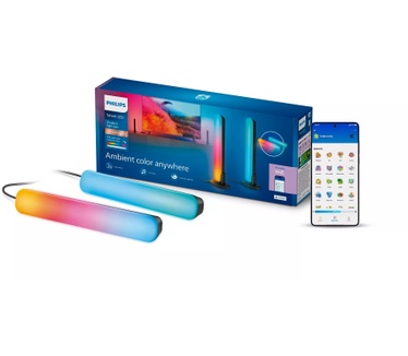 Philips Gradient Light Bars, RGBIC LED, Connected by WiZ
