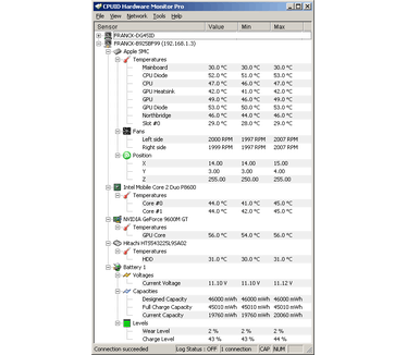 HWMonitor Pro screenshot