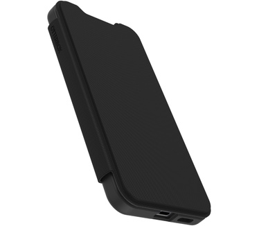 Otterbox React Folio Series voor Samsung Galaxy S25, transparant/zwart - Geen retailverpakking