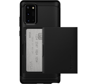 Spigen Slim Armor CS Samsung Galaxy Note 20 Case  Zwart