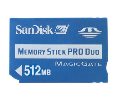 Sandisk MS PRO Duo 512MB