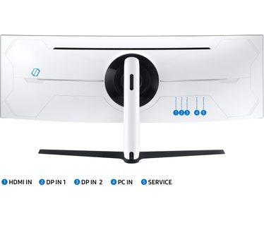 Samsung Odyssey G9 (G95TSSR) 49" Zwart