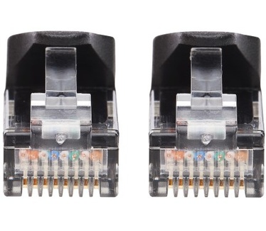 Tripp-Lite Cat6a, 7ft Zwart