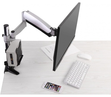 Techly Under Desk Adjustable CPU Support