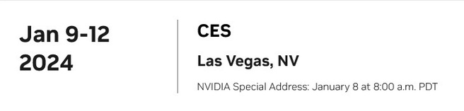 Nvidia CES 2024