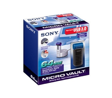 Sony MINI MICRO VAULT 64MB USB2.0