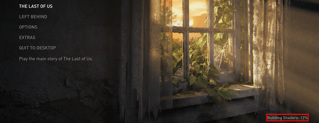 TLOU building shaders