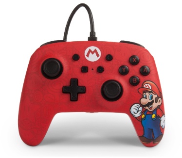 PowerA Mario Multi-color, Rood