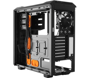 be quiet! Silent Base 600 Zwart/Oranje