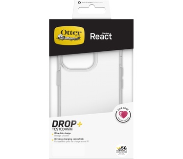Otterbox React Series voor Apple iPhone 13 Pro, transparant