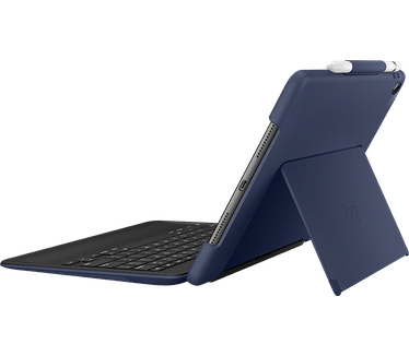 Logitech Slim Combo voor 12,9", Qwerty Blauw