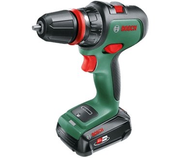Bosch AdvancedDrill 18 (2 accu's, 3 boorhulpstukken, in een draagkoffer)