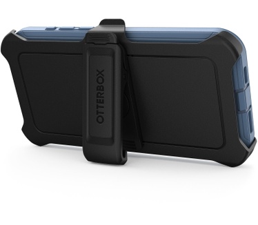 Otterbox Defender Series voor iPhone 15 Pro Max, Baby Blue Jeans (Blue)