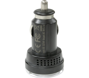 Roline USB Car Charger, 2 Poort, 15W, oplader voor auto
