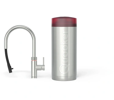 Quooker Flex Round Roestvrij staal incl. COMBI reservoir