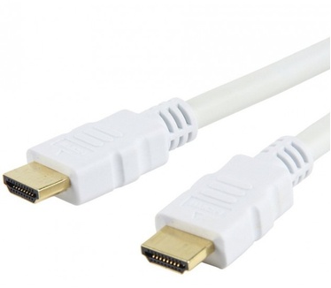 Techly 3m High Speed HDMI Cable with Ethernet A/A M/M White ICOC HDMI-4-030WH