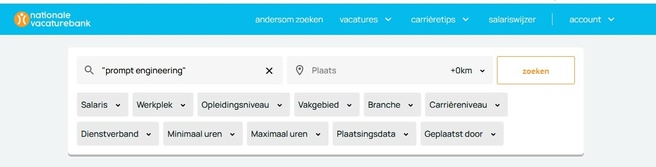 Nationale Vacturebank: prompt engineering