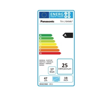 Panasonic TX-L19XM6E (buitenlands model) Zwart