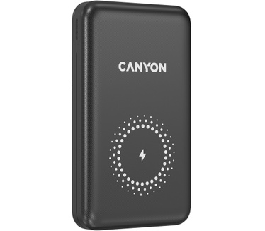 Canyon PB-1001 Wireless Powerbank Zwart