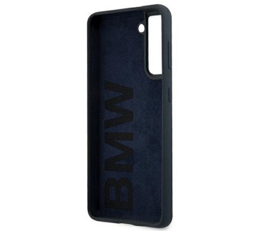 BMW Silicone Back Case voor Samsung Galaxy S21 - Blauw Blauw