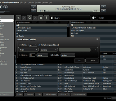 Songbird 0.2 RC1 (klein)
