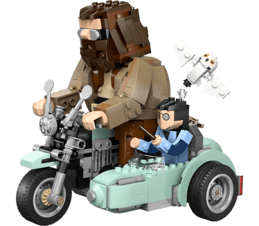 LEGO Harry Potter Hagrid en Harry's rit op de motor