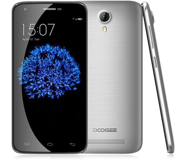 Doogee Valencia 2 Y100 Pro Zilver, Zwart