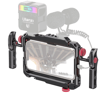 Ulanzi LINO Cage Rig voor iPhone X / 11 / 12 / 13 – Metaal