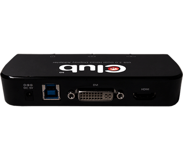 Club3D Club 3D SenseVision USB 3.0 to DVI-I & HDMI Graphics Adapter