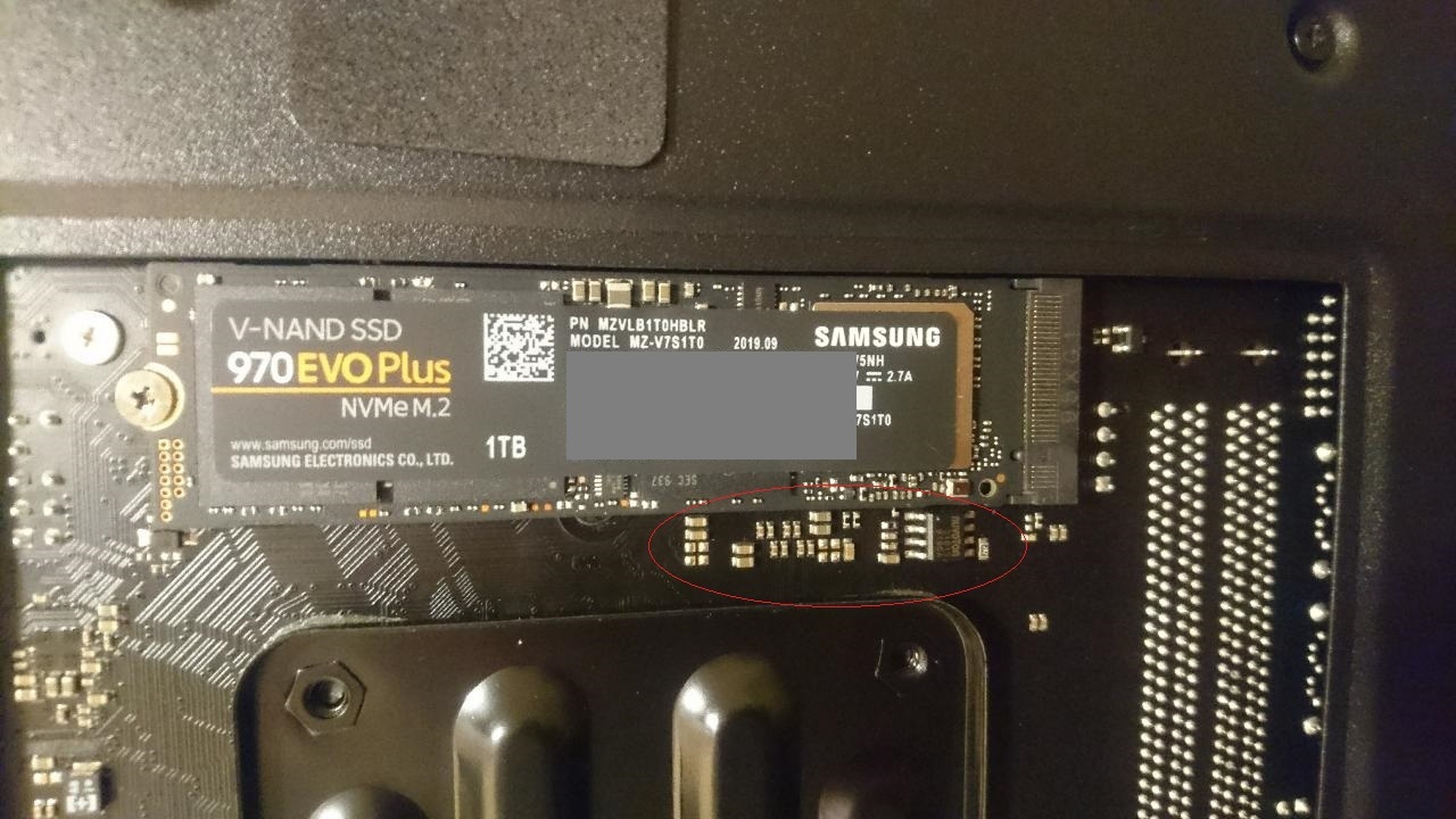 Samsung 970 Evo Plus op een ASRock Fatal1ty B450 Gaming-ITX/ac